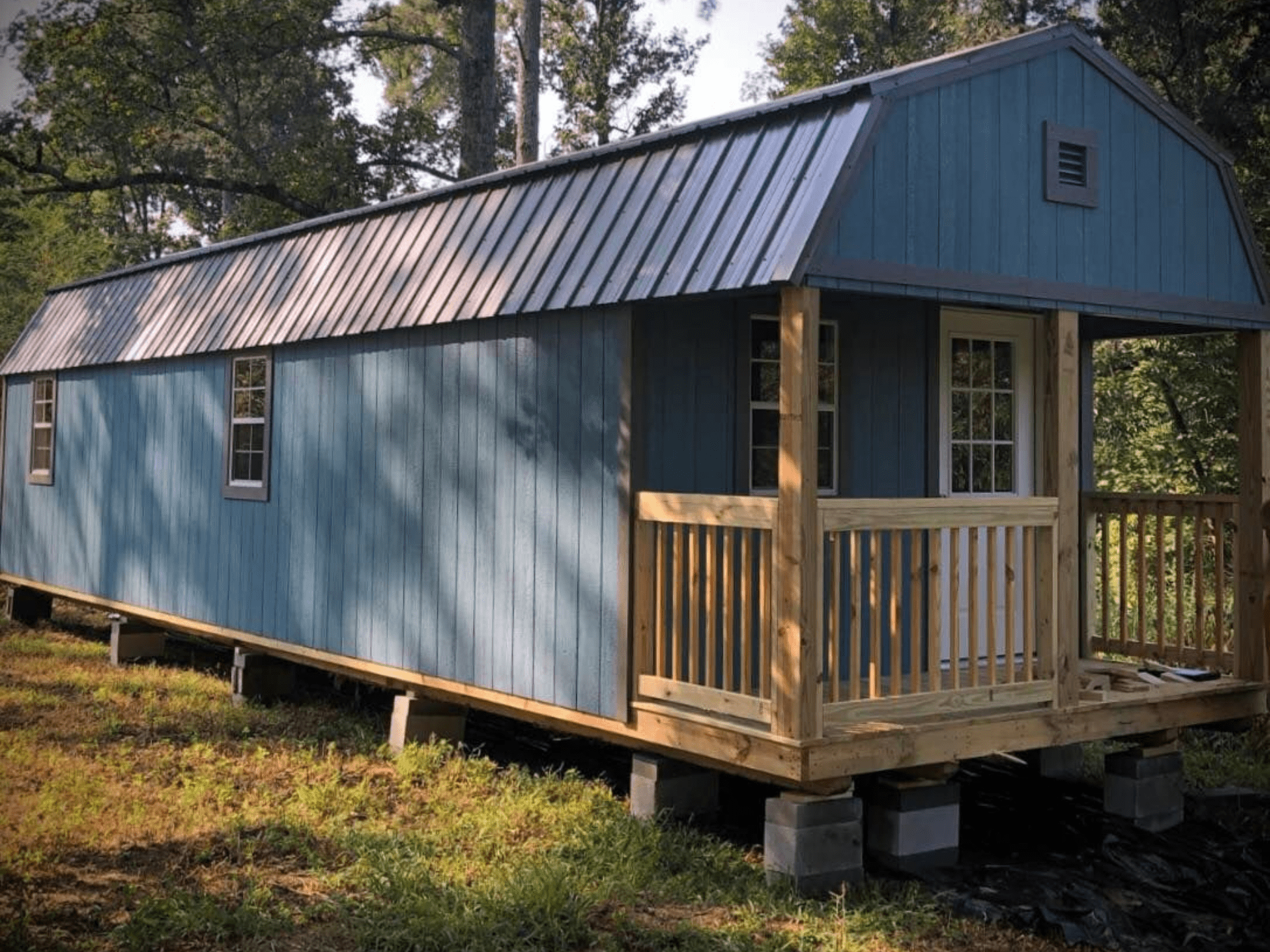 12*40 lofted cabin